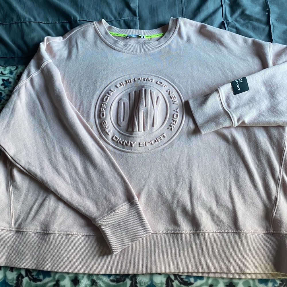 DKNY Sport Light Pink Crewneck